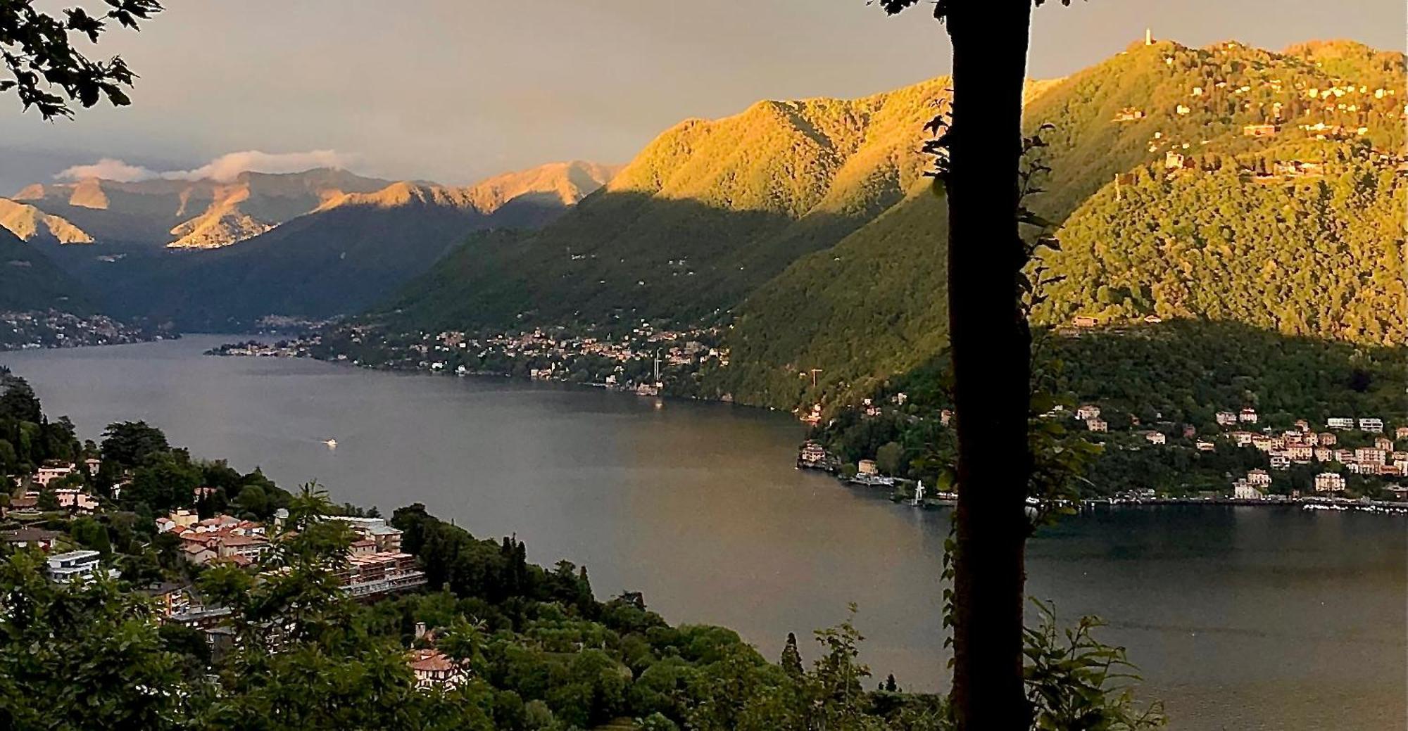 Villa Corti Lakeview Комо Экстерьер фото